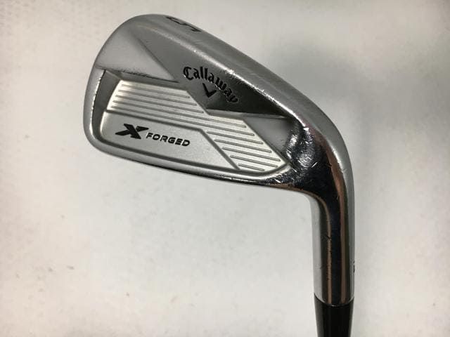 返品OK 【中古ゴルフクラブ】(6本セット)キャロウェイ Xフォージド アイアン 2018 (日本仕様) KBS C-Taper115スチール 5～9.P