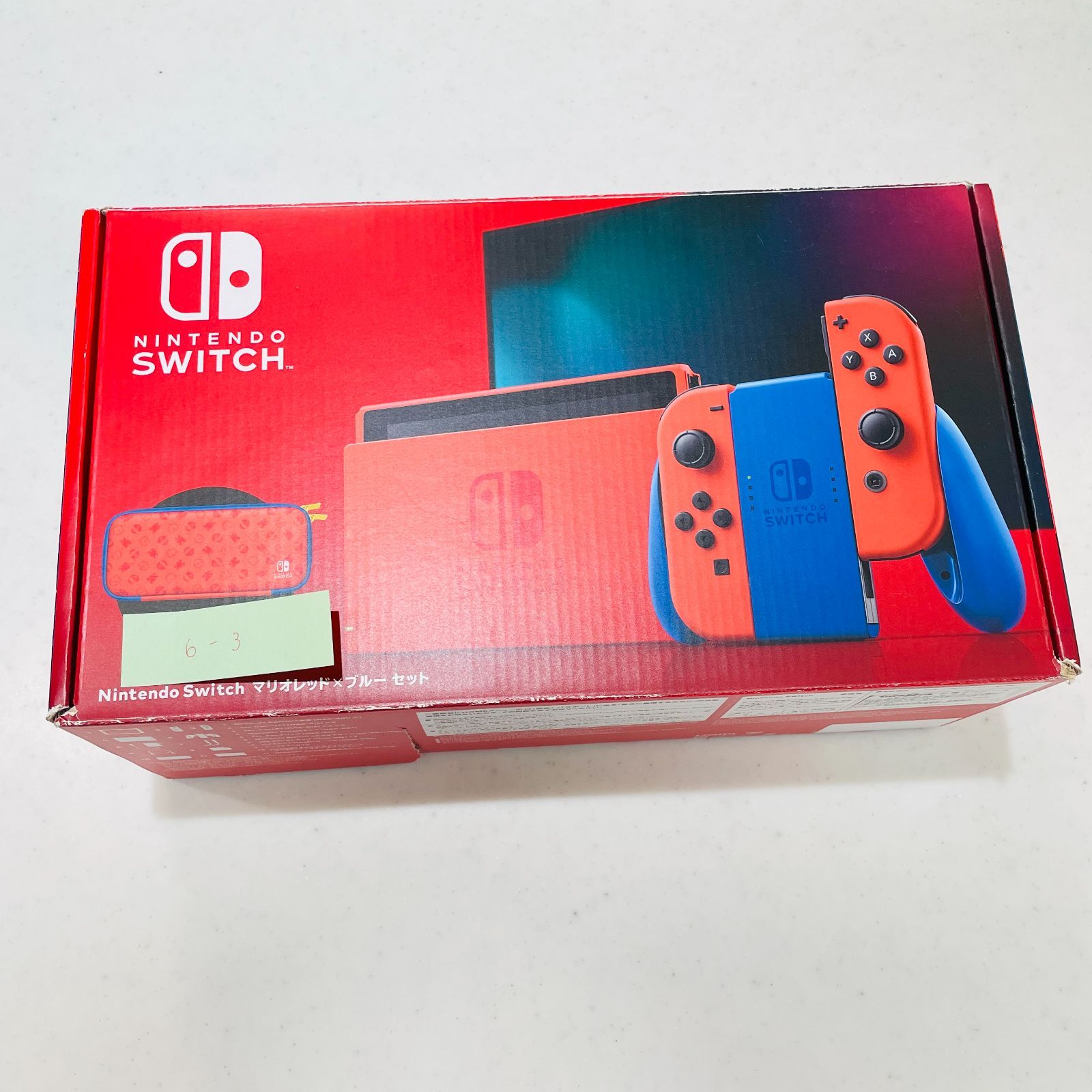 Nintendo Switch マリオレッド×ブルー セット 本体 付属品完備