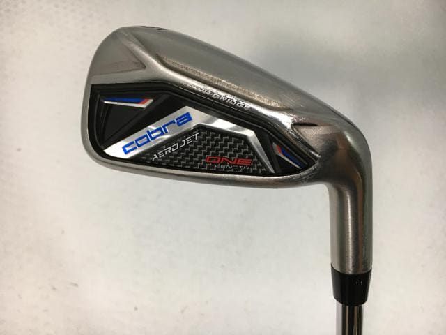 返品OK 【中古ゴルフクラブ】(8本セット)コブラ AEROJET (エアロジェット) ワンレングス アイアン 2023 (日本仕様) ELEVATE MPH 95スチール 5~9.P.A.S