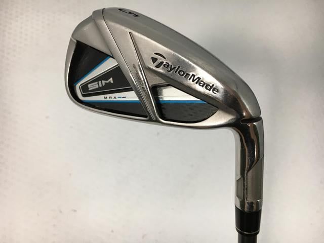 返品OK 【中古ゴルフクラブ】(7本セット)テーラーメイド SIM MAX (シム マックス) アイアン 2020 (日本仕様) TENSEI BLUE TM60 5～9.P.A