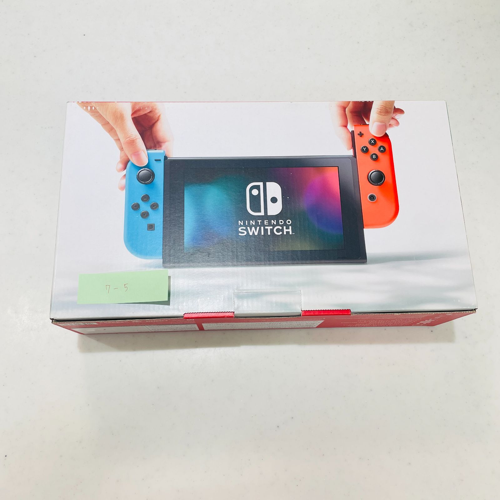 Nintendo Switch 本体 初期型V1 ネオンブルー ネオンレッド 美品 液晶