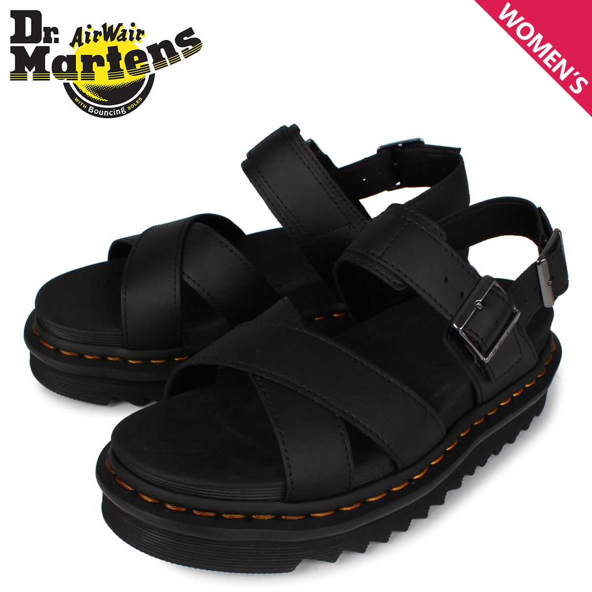 ドクターマーチン Dr.Martens ストラップサンダル ヴォス レディース 厚底 VOSS 2 26799001