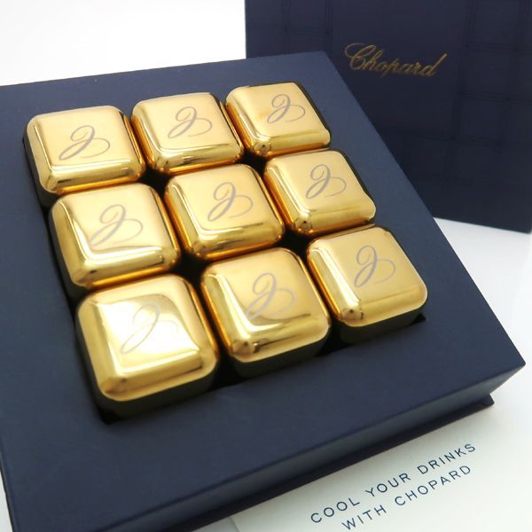 Chopard アイスキューブ 49号 Chopard アイスキューブ ゴールドカラー 9P 箱 ショパール ◇送料込