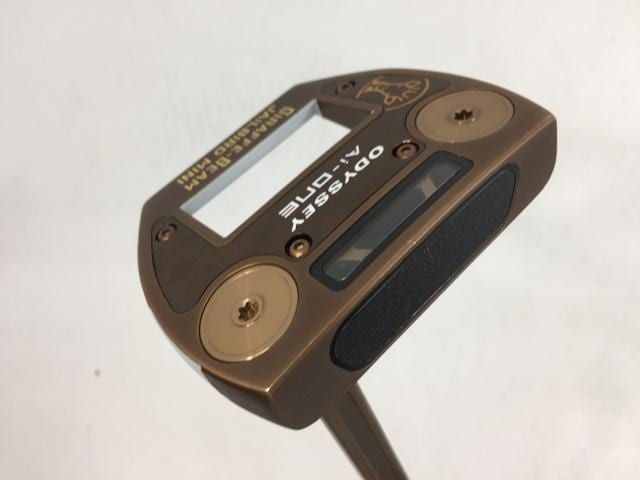 返品OK 【中古ゴルフクラブ】オデッセイ Ai-ONE GIRAFFE-BEAM (ジラフビーム) JAILBIRD MINI CH パター 2025 STROKE LAB(ストローク ラボ) 90 シャフト パター