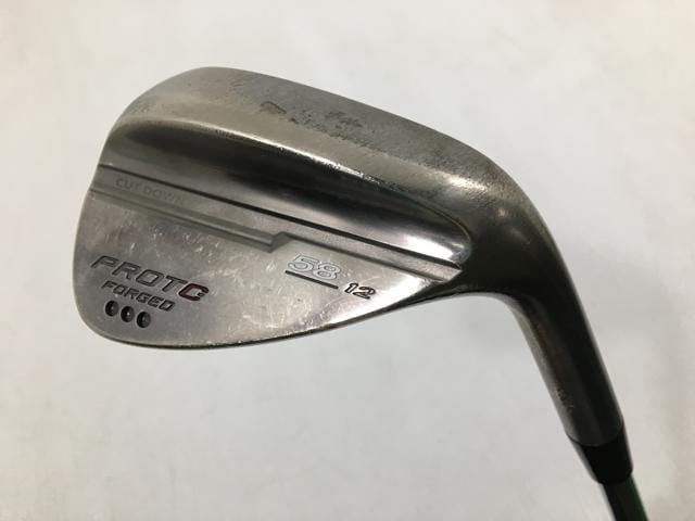返品OK 【中古ゴルフクラブ】プロトコンセプト PROTC フォージド ウェッジ 58/12 カットダウン NSプロ 950GH SW