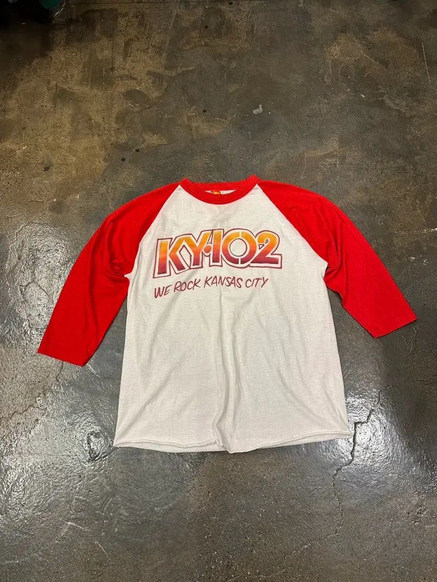 90s KY02 락 ラグラン L/S L