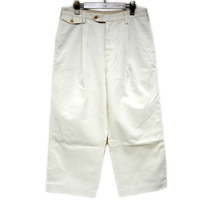 AURALEE オーラリー 国内正規 25SS WASHED FINX CHINO ONE-TUCK PANTS