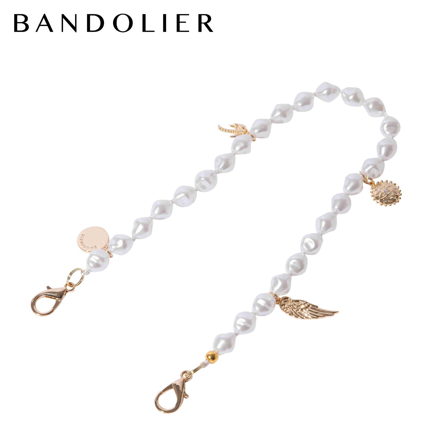 BANDOLIER バンドリヤー ストラップ スマホストラップ ハンドストラップ 落下防止 セレーナ パール バンドレット メンズ レディース 31PMC
