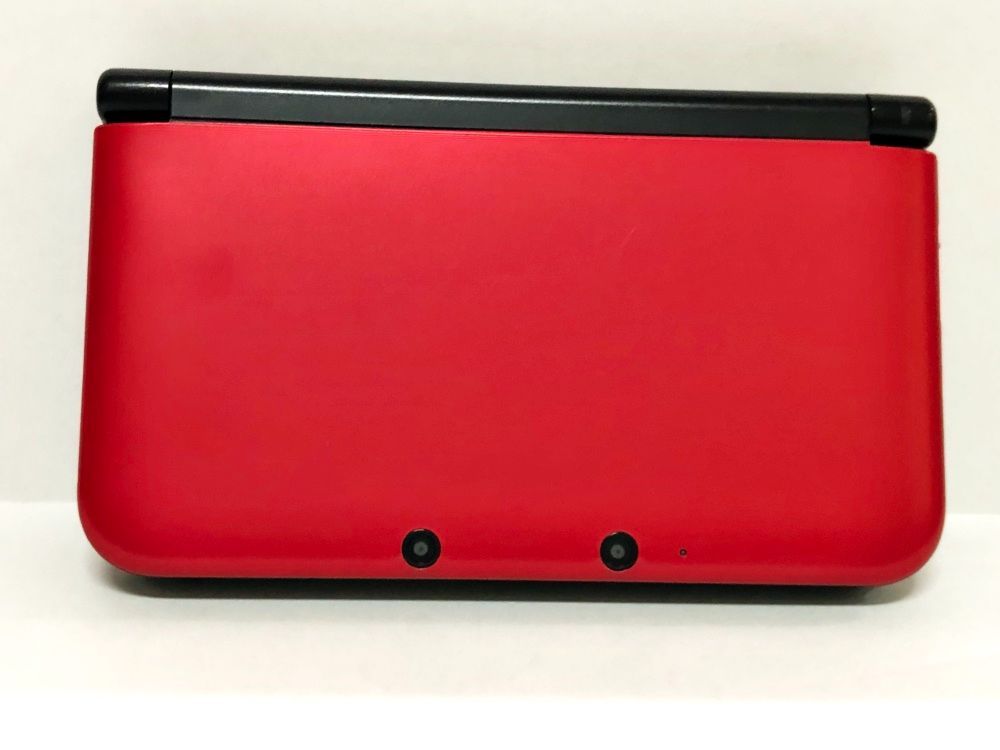 25. 【簡易動確済】ニンテンドー3DSLL レッド×ブラック (本体のみ/難有)【併売品】