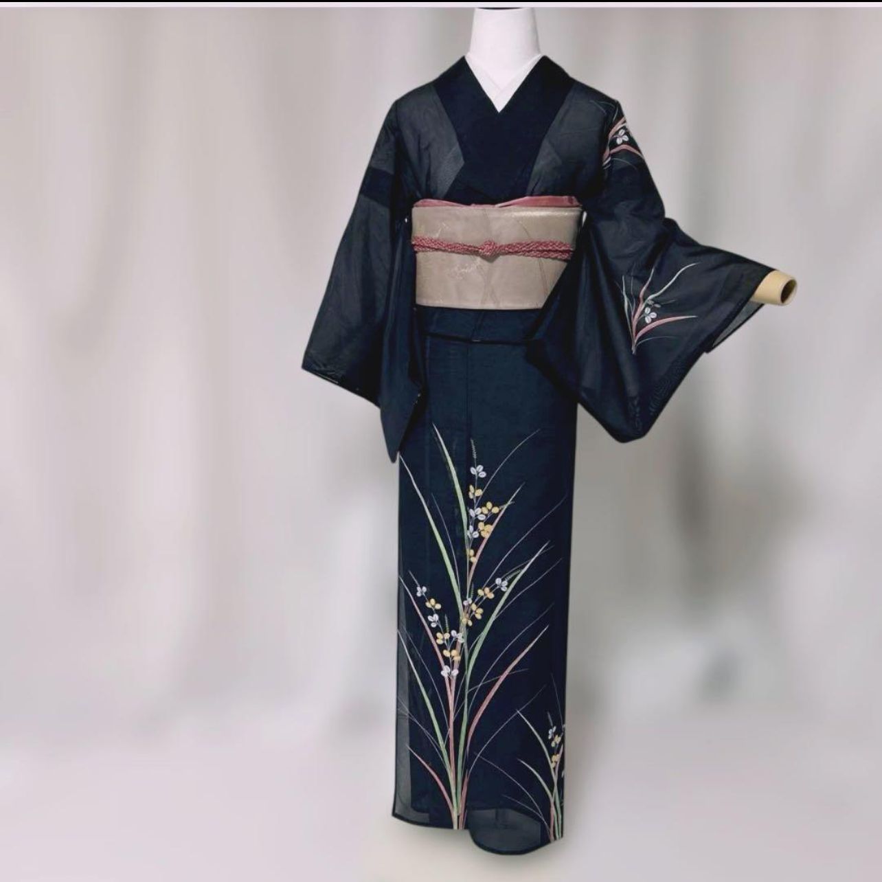 感謝価格】東レ 絽 紗 訪問着 フルセット 夏紗袋帯 夏帯締め 夏帯揚げ