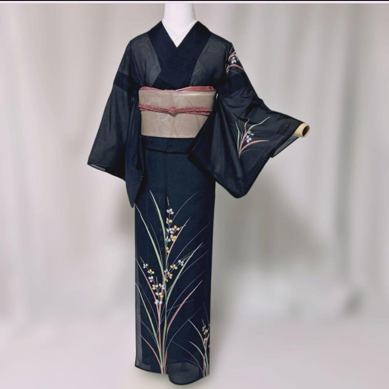 感謝価格】東レ 絽 紗 訪問着 フルセット 夏紗袋帯 夏帯締め 夏帯揚げ