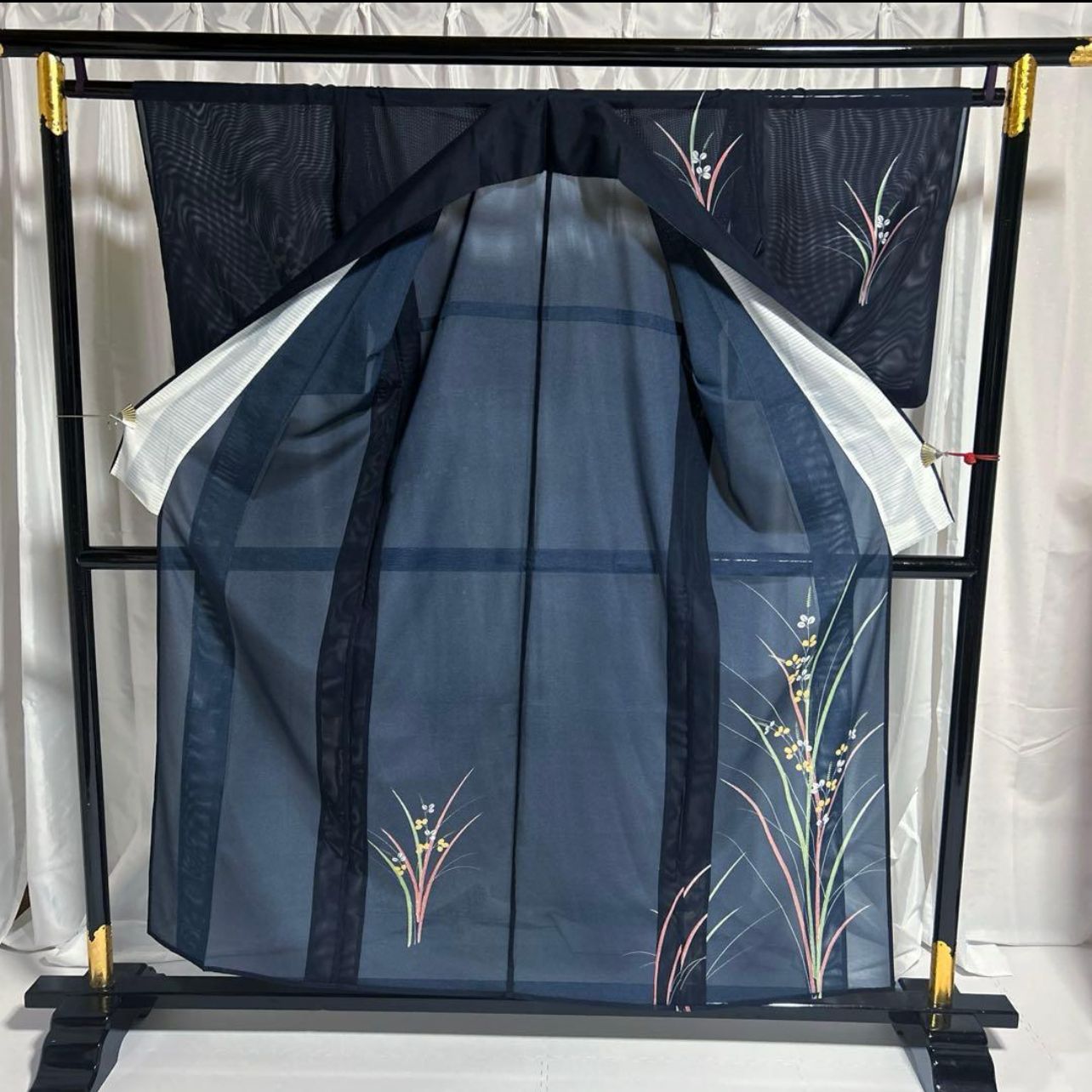 感謝価格】東レ 絽 紗 訪問着 フルセット 夏紗袋帯 夏帯締め 夏帯揚げ