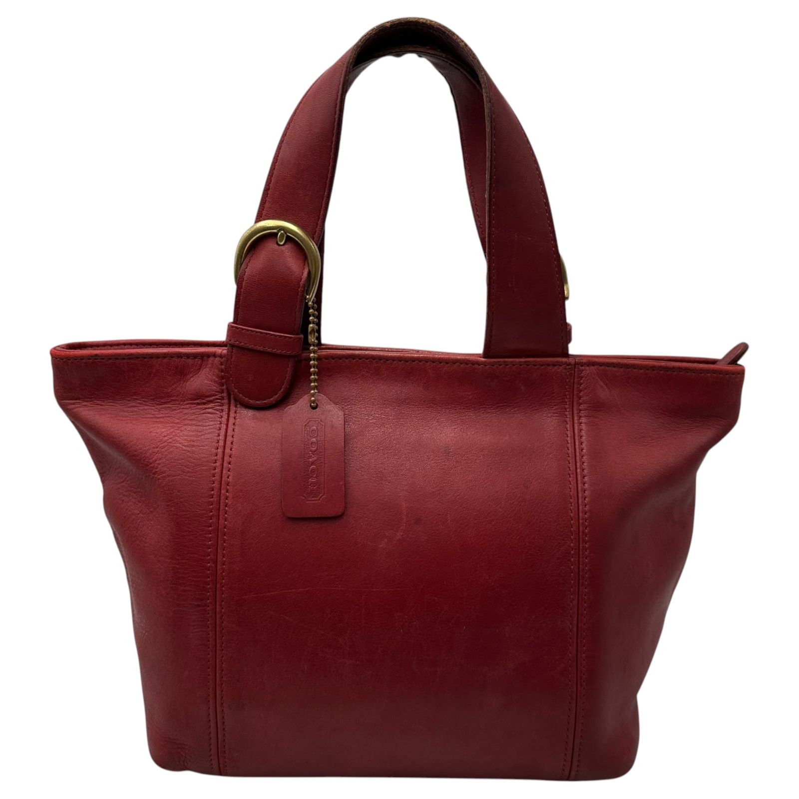 COACH コーチ オールドコーチ トートバッグ レザー レッド 4133 コーチ 