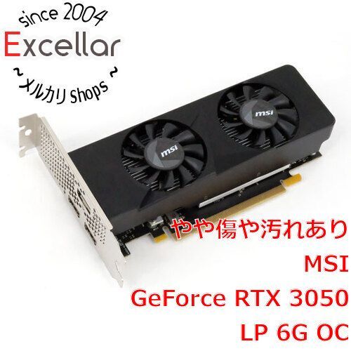 [bn:12] MSI製グラボ　GeForce RTX 3050 LP 6G OC　PCIExp 6GB 23,055円