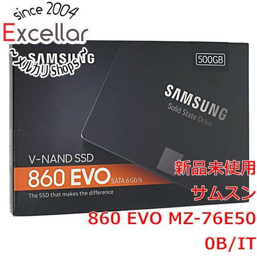 [bn:12] SAMSUNG　2.5インチ SSD　MZ-76E500B/IT　500GB
