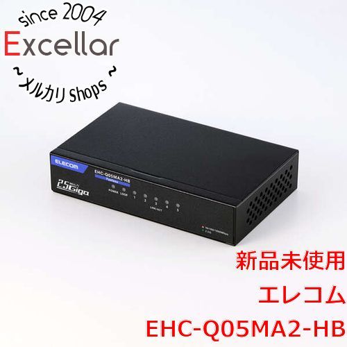 [bn:14] エレコム製　2.5Gマルチギガ対応5ポートスイッチ　EHC-Q05MA2-HB　ブラック