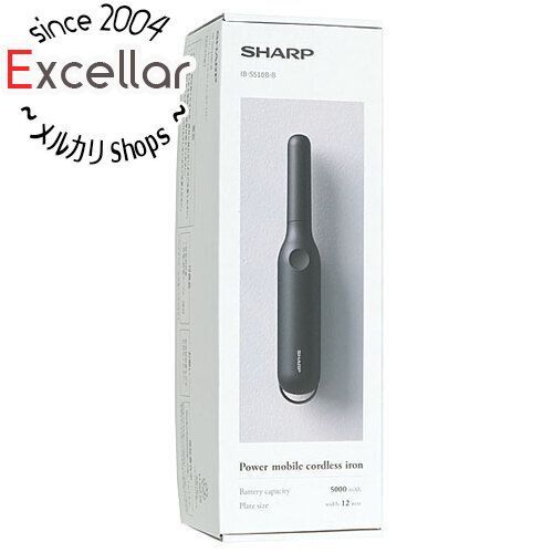[bn:8] SHARP　パワーモバイルコードレスアイロン　IB-S510B-B　スムースブラック