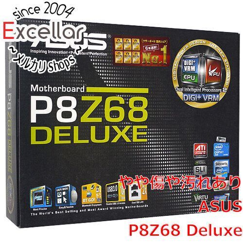 [bn:11] ASUS製 ATXマザーボード P8Z68 DELUXE LGA1155 元箱あり