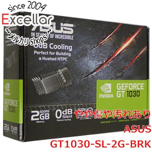 [bn:18] ASUSグラボ　GT1030-SL-2G-BRK　PCIExp 2GB 元箱あり