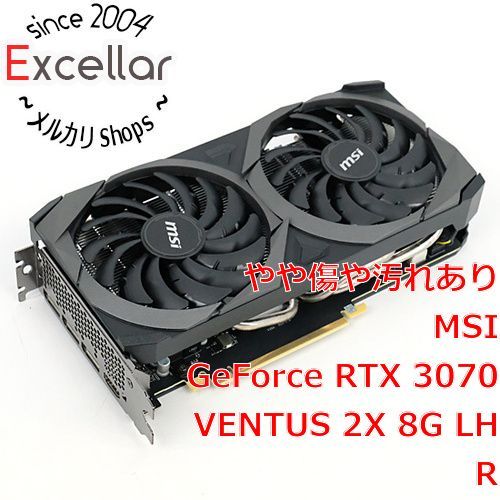 bn:4] MSI製グラボ GeForce RTX 3070 VENTUS 2X 8G LHR PCIExp 8GB