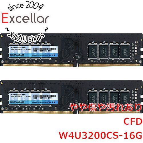 [bn:10] CFD　デスクトップ用 W4U3200CS-16G　DDR4 PC4-25600 16GB 2枚組