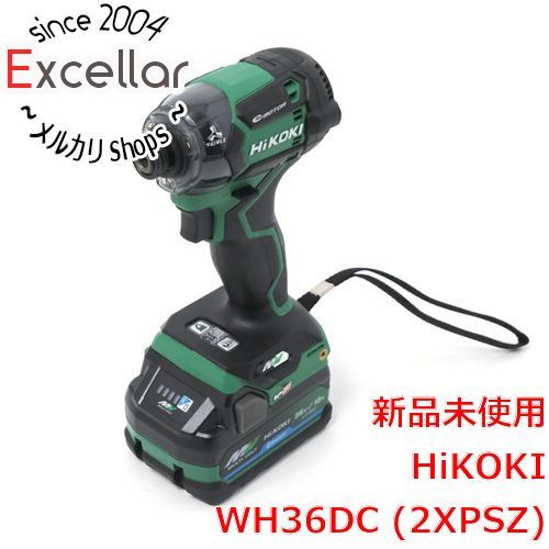 [bn:15] HiKOKI　コードレスインパクトドライバ　WH36DC (2XPSZ)　アグレッシブグリーン