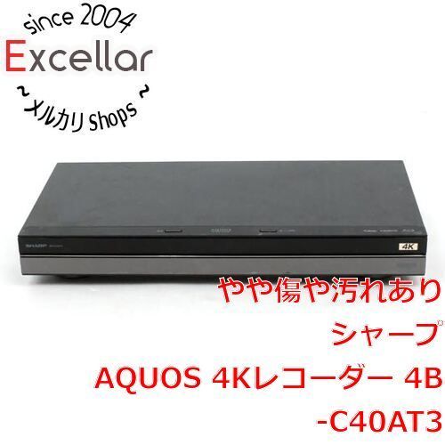 bn:11] SHARP AQUOS 4Kレコーダー 4TB 4B-C40AT3 リモコンなし - メルカリ
