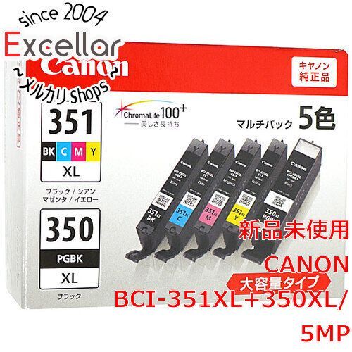 [bn:12] CANON　インクタンク BCI-351XL+350XL/5MP