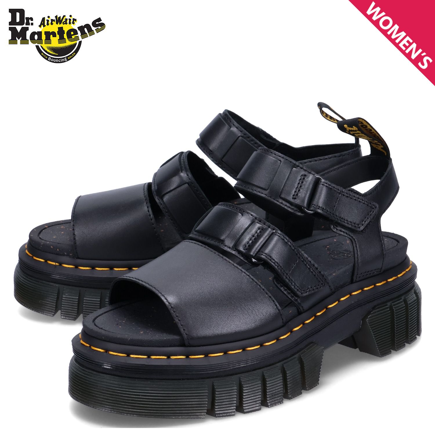 ドクターマーチン Dr.Martens ストラップサンダル リッキ 3 レディース RICKI 3 STRAP 27405001