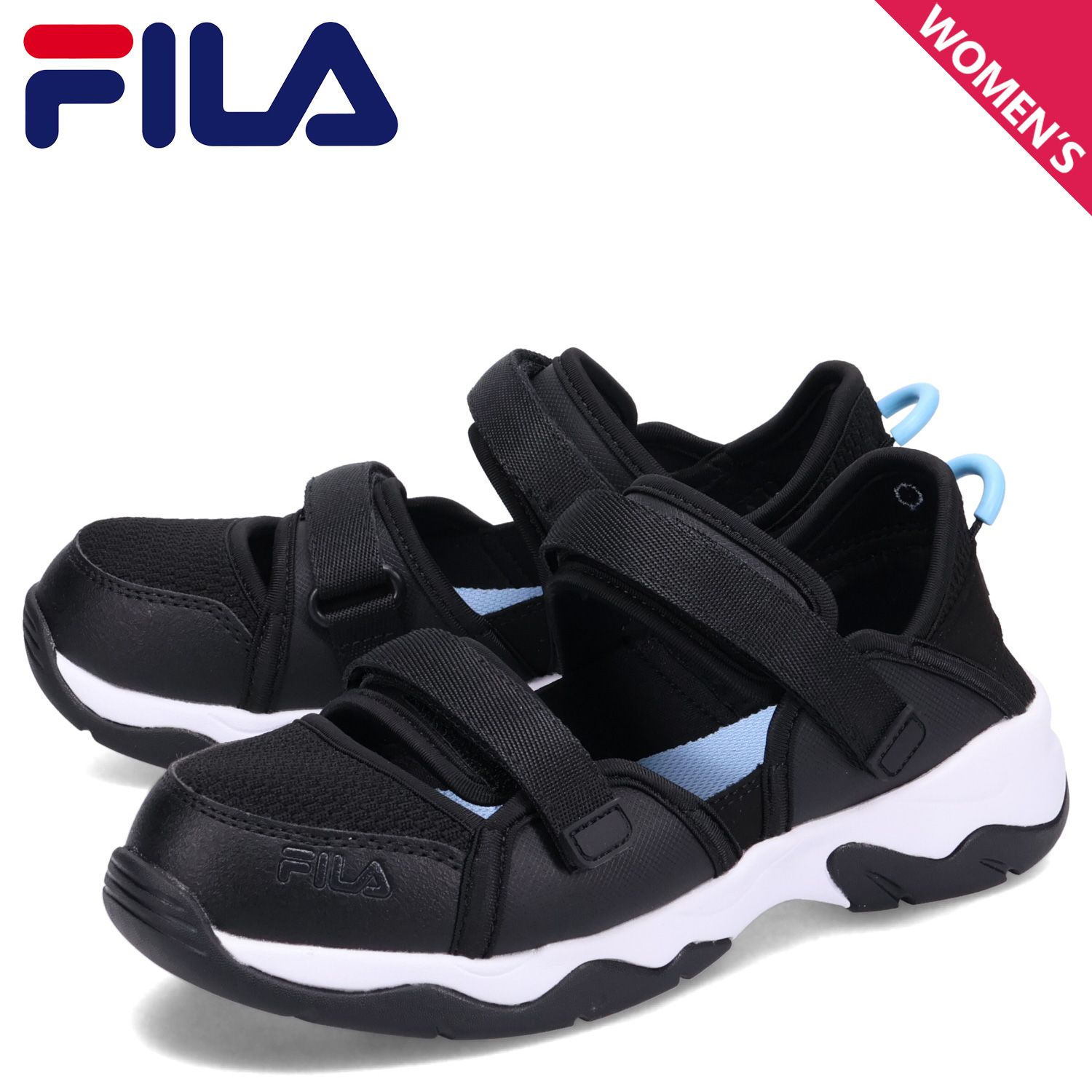 FILA フィラ サンダル シューズ プロムナードストラップ レディース 厚底 PROMENADE STRAP WSS24012-013