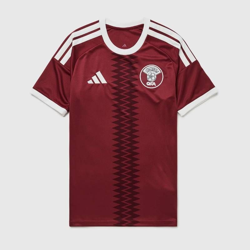 【送料無料・匿名配送】adidas アディダス カタール代表 2026 公式 ホーム ユニフォーム ワールドカップモデル エンジ 新品 正規品