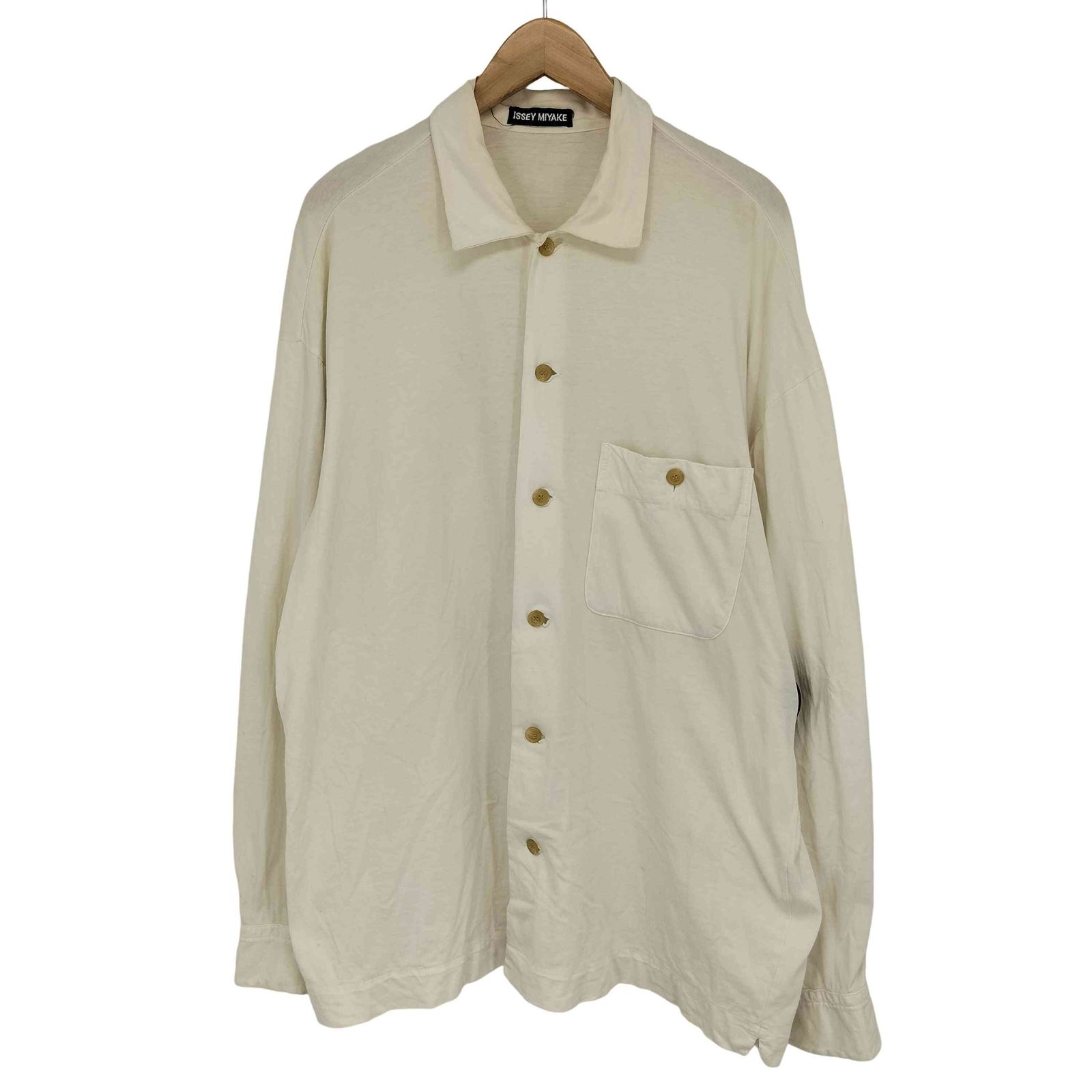 イッセイミヤケ ISSEY MIYAKE 90S 94AW コットン 長袖シャツ メンズ JPN：M