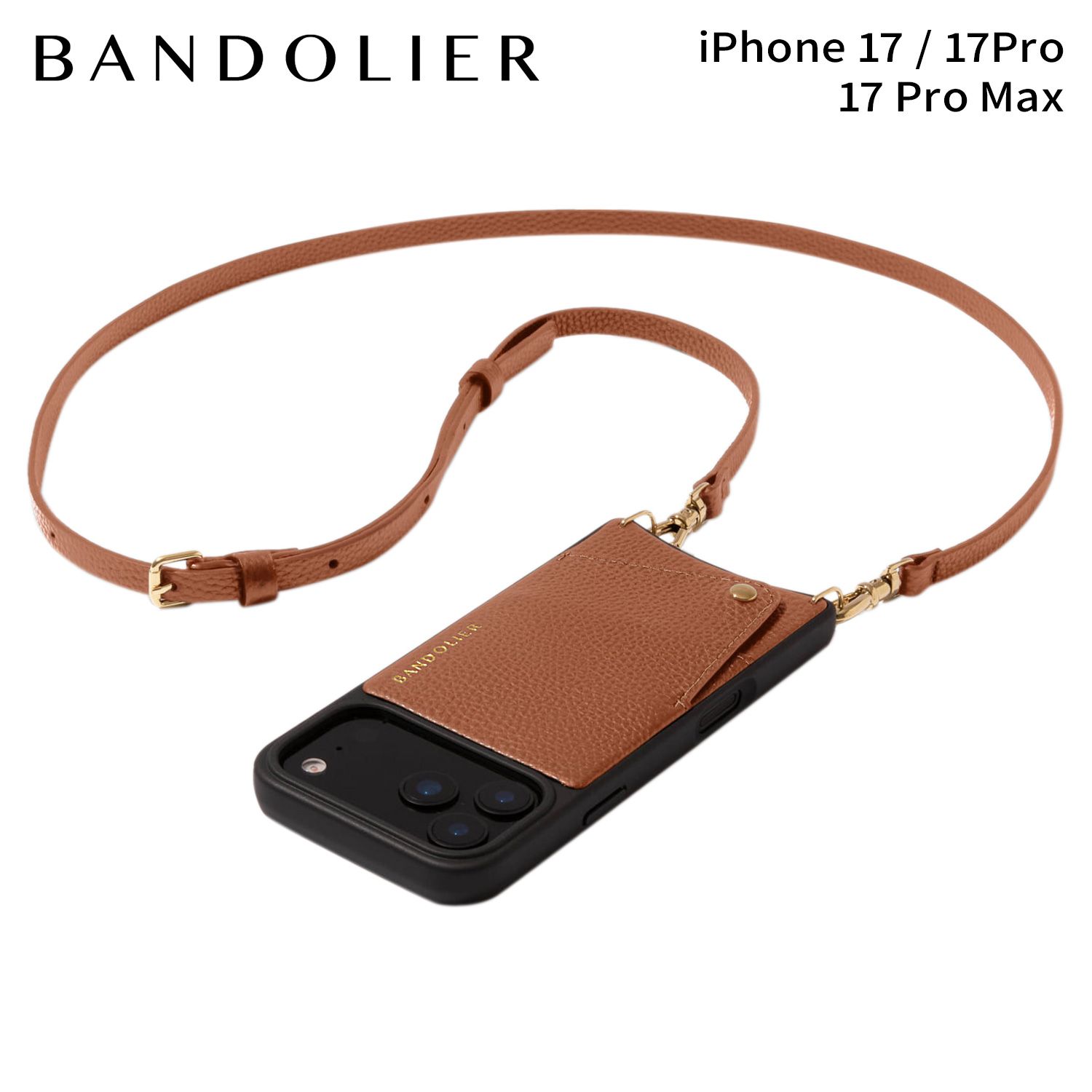BANDOLIER バンドリヤー スマホショルダー iPhone17 17Pro 17Pro Max