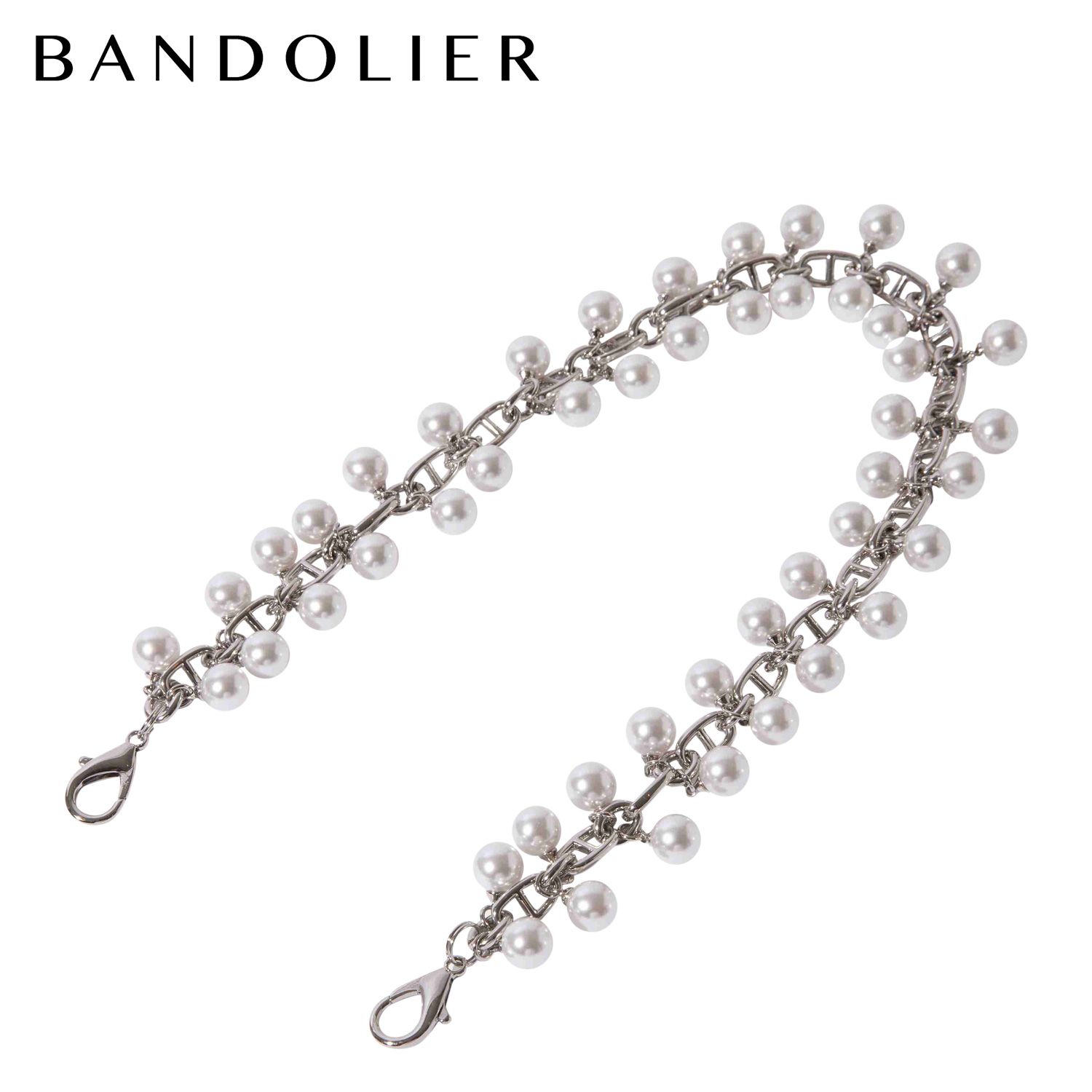 BANDOLIER バンドリヤー ストラップ スマホストラップ ハンドストラップ バンドレット 落下防止 エミリア ショートパール メンズ レディース 31EME