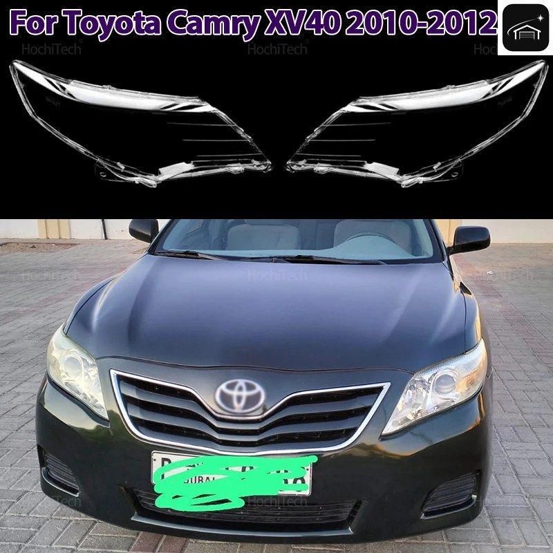 車のヘッドライトカバー、ランプシェルカバー、ランプクリアレンズカバー、トヨタ カムリ XV40 2010-2012 中東