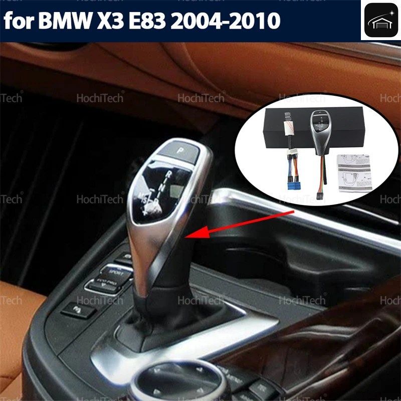 LEDシフトノブ シフトレバーハンドルキット BMW X3 E83 2004-2010 サムシフトノブ 9,922円