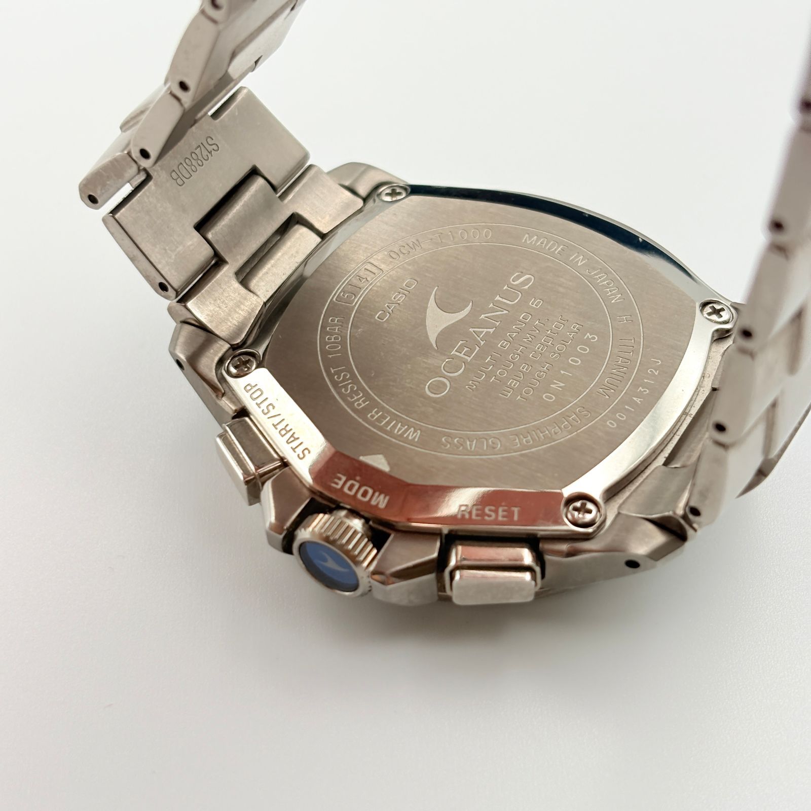 美品 CASIO OCEANUS OCW-T1000 カシオ オシアナス チタン サファイア