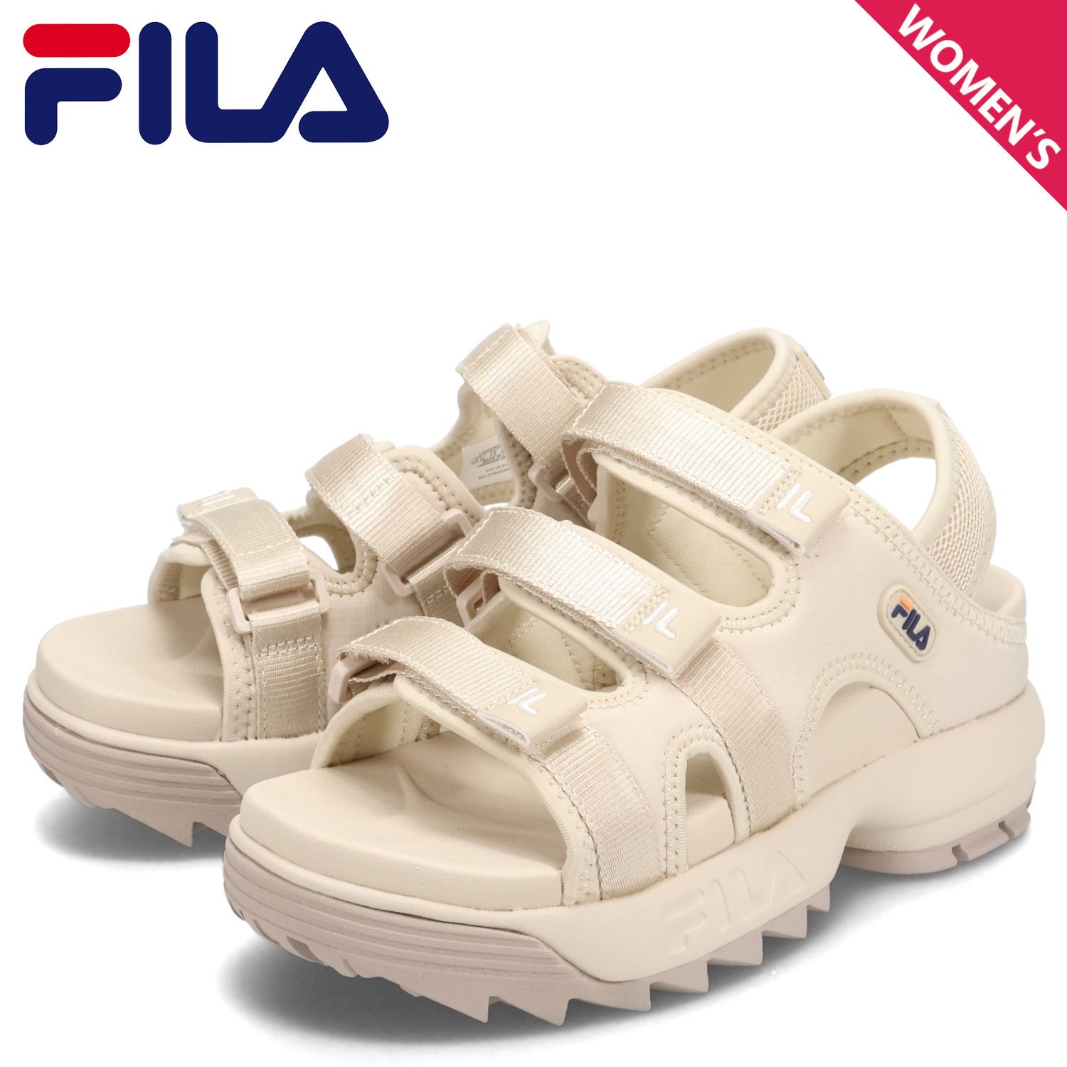 FILA フィラ スポーツサンダル ディスラプター SD レディース 厚底 DISRUPTOR SD USS24036-922
