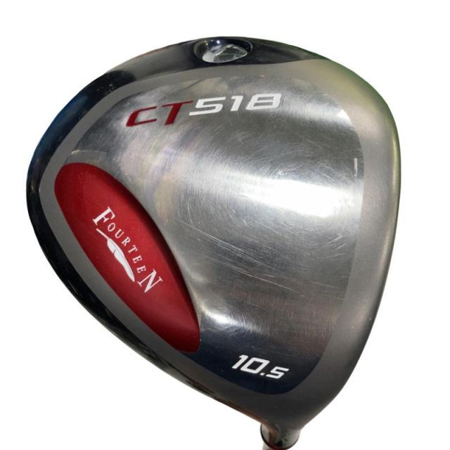 【中古】 フォーティーン CT-518 10.5°(46インチ) ドライバー DR FT-15d (フレックスR) メンズ 男性用 右利き 右用 Cランク ゴルフクラブ