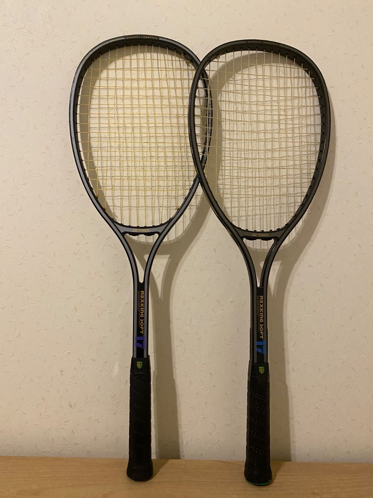新品　YONEX REXKING SOFT ラケット 2本セット 2本セット】YONEX レックスキング ソフト 17 軟式テニスラケット