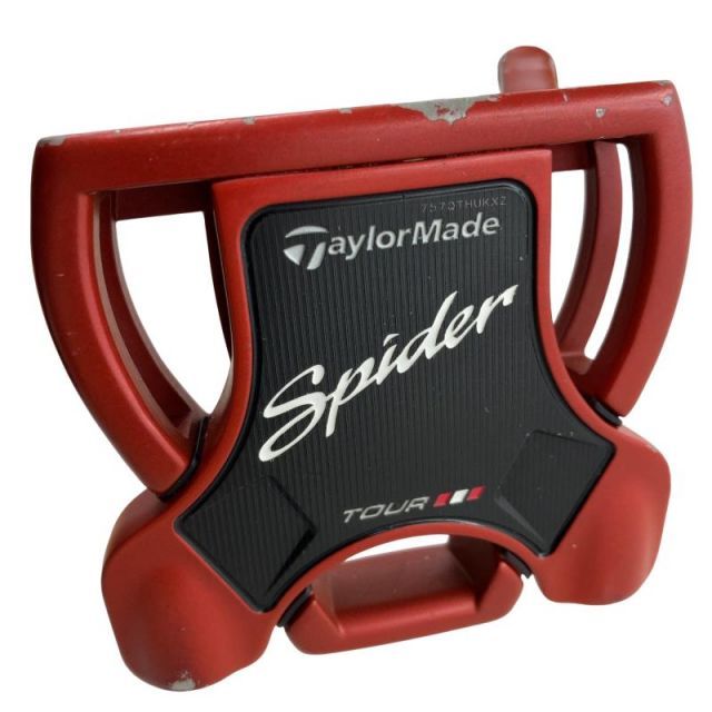 【中古】 テーラーメイド Spider Tour RED 34インチ パター PT スチール (フレックスその他) メンズ 男性用 右利き 右用 Dランク ゴルフクラブ