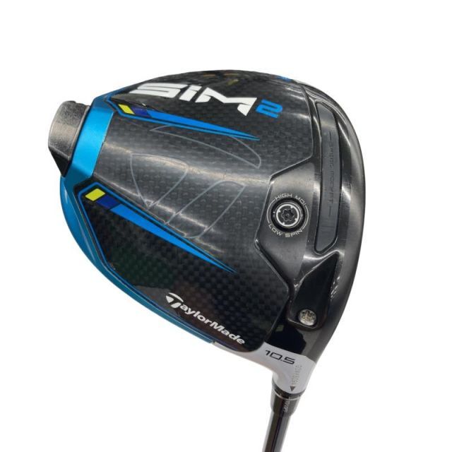 【中古】 テーラーメイド SIM2 10.5° ドライバー DR リシャフト (フレックスその他) メンズ 男性用 右利き 右用 Cランク ゴルフクラブ