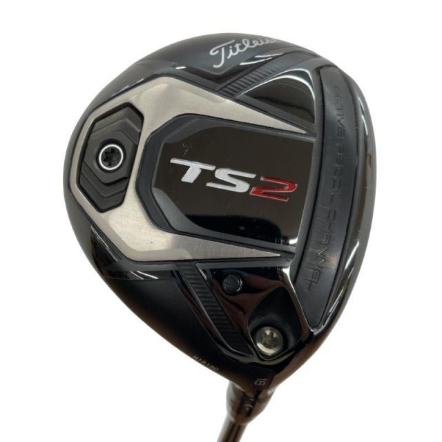 【中古】 タイトリスト TS2 18° フェアウェイウッド FW 純正特注シャフト (フレックスS) メンズ 男性用 右利き 右用 Cランク ゴルフクラブ