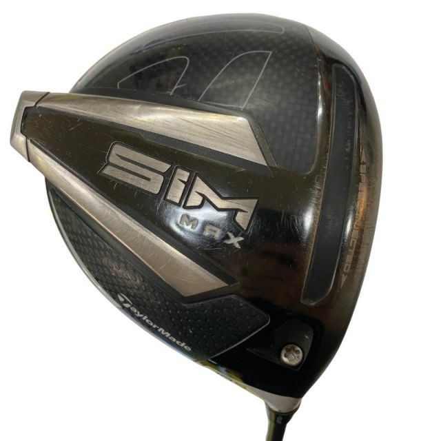 【中古】 テーラーメイド SIM MAX 10.5° ドライバー DR リシャフト (フレックスその他) メンズ 男性用 右利き 右用 Cランク ゴルフクラブ