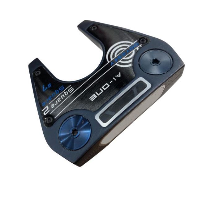 【中古】 オデッセイ Ai-ONE SQUARE 2 SQUARE #7 34インチ パター PT STROKE LAB 90 スチール (フレックスその他) メンズ 男性用 右利き 右用 Dランク ゴルフクラブ