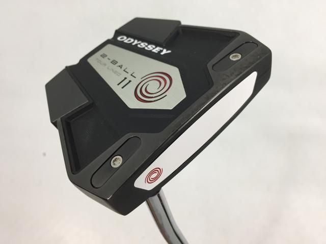 返品OK 【中古ゴルフクラブ】【美品】オデッセイ 2-Ball ELEVEN(イレブン) パター 2022 STROKE LAB(ストローク ラボ)シャフト パター