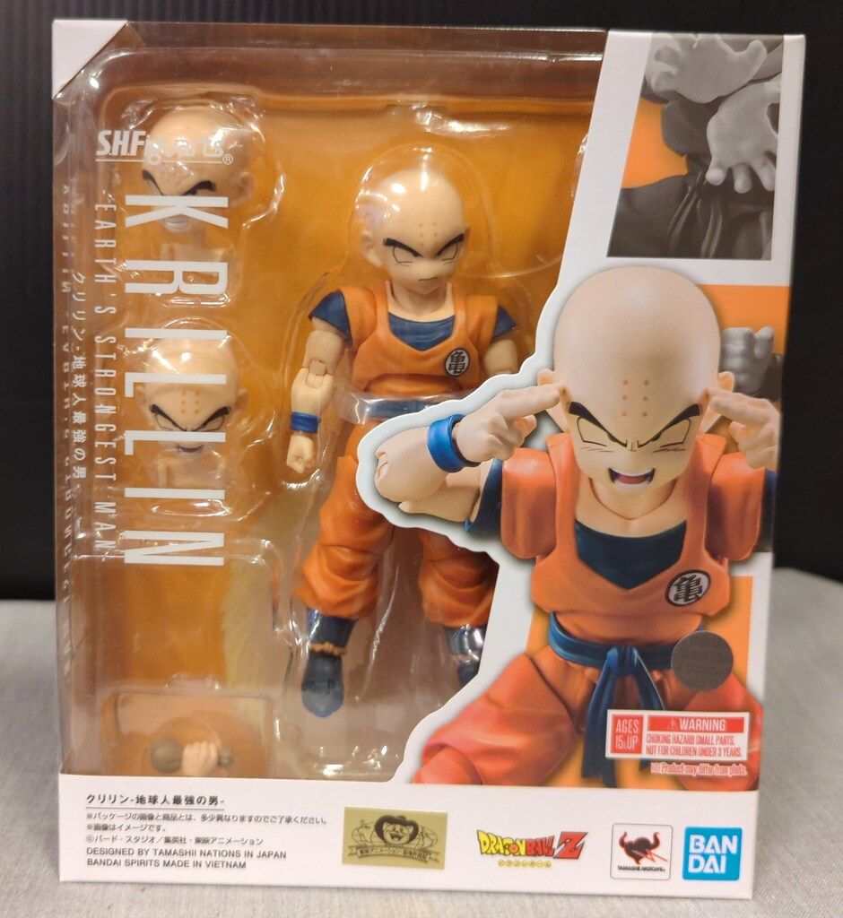 バンダイ S.H.Figuarts ドラゴンボールZ クリリン-地球人最強の男- バンダイナムコ版