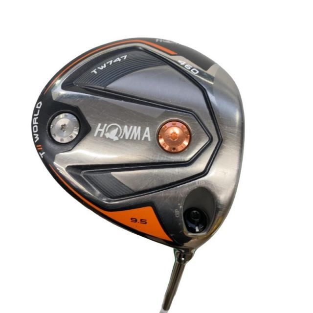 【中古】 本間ゴルフ TOUR WORLD TW747 460 9.5° ドライバー DR VIZARD for 747 50(ドライバー) (フレックスS) メンズ 男性用 右利き 右用 Cランク ゴルフクラブ