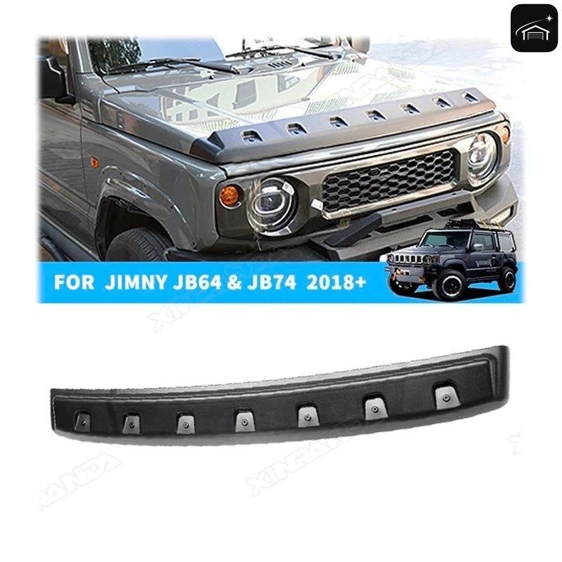 外装用フロントフードプロテクター サンドストーンブロック デフレクターシールド ジムニー 2019-2026 JB64 JB74 JC74