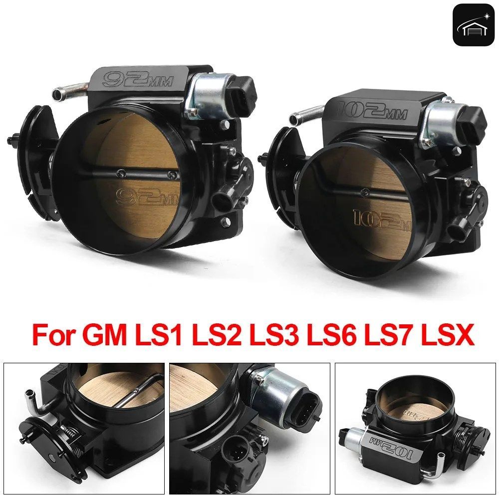 92mm/102mm ハイフロービレットスロットルボディ（TPSセンサー付き）LS1 LS2 LS3 LS6 LSXパーツ TT102152